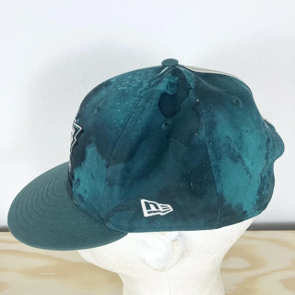 Philadelphia Eagles‎ Hat Cap Snap Back Mens One Size Green NFL Football New Era